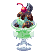 Ice cream item for an art roleplay game